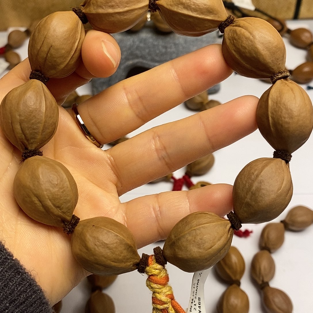 橄榄核手串/手链芥**饭梅林铁核21/28左右