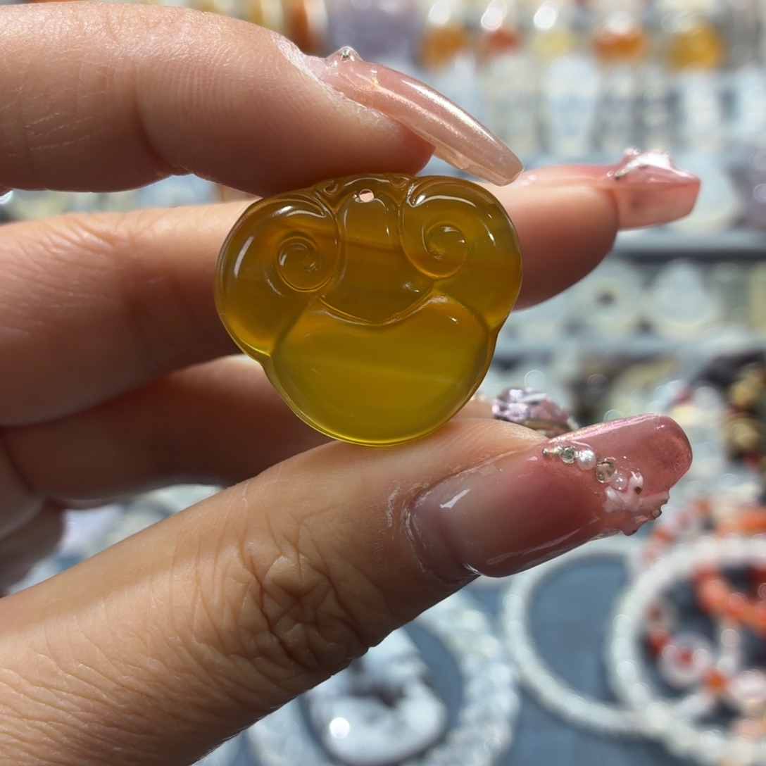 玛瑙/玉髓未镶嵌吊坠(不含链)