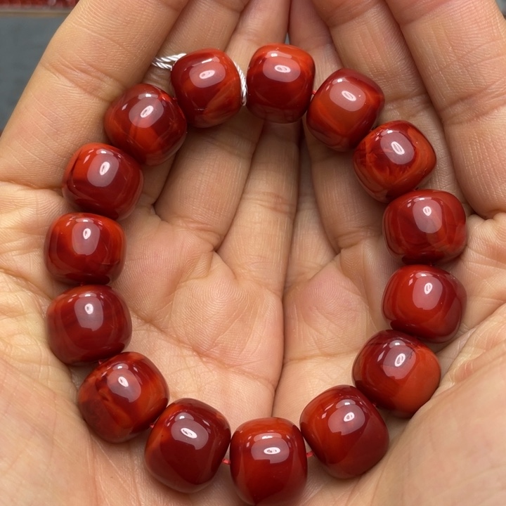 南红玛瑙手串15多样性发1未镶嵌