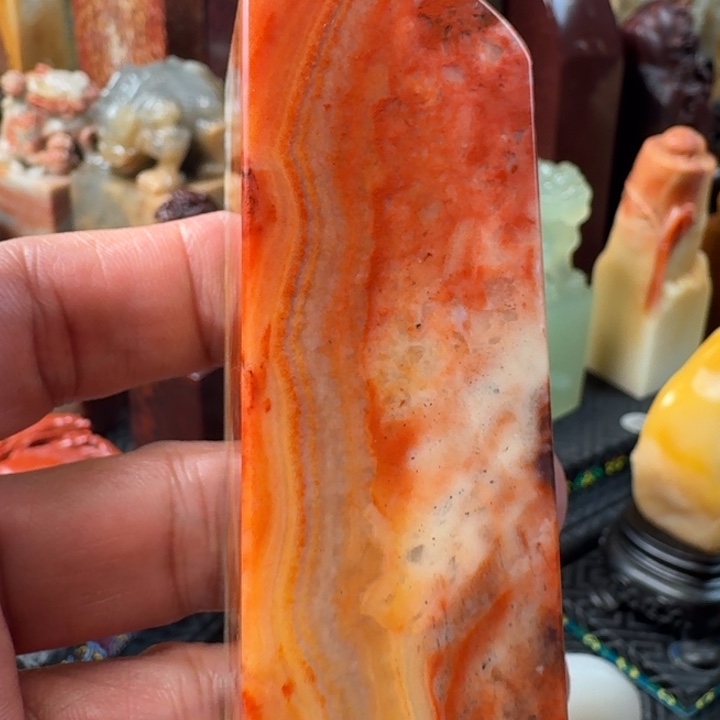 魔***鱼寿山石寿山杜陵石