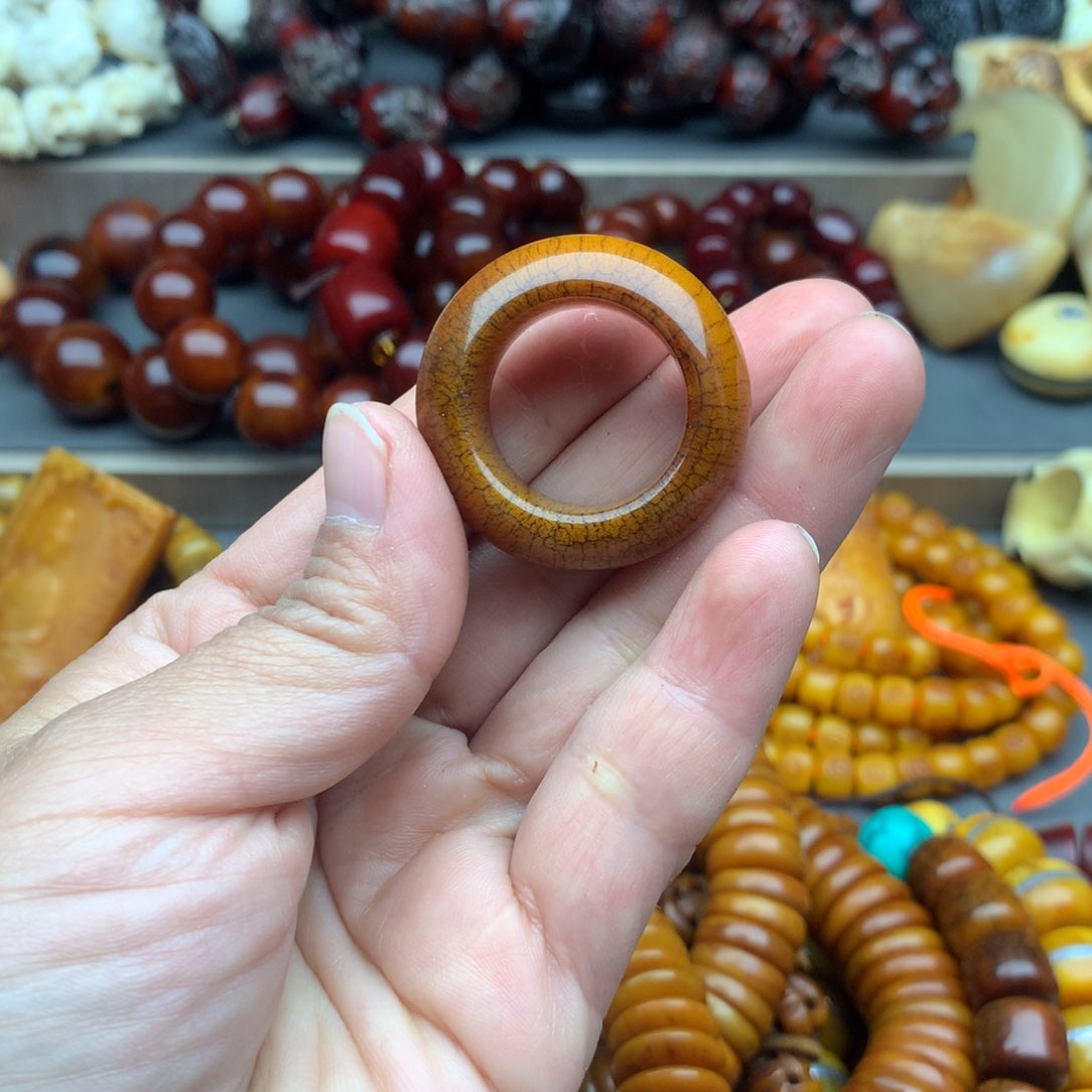 牛骨手串/手链风**人牛骨