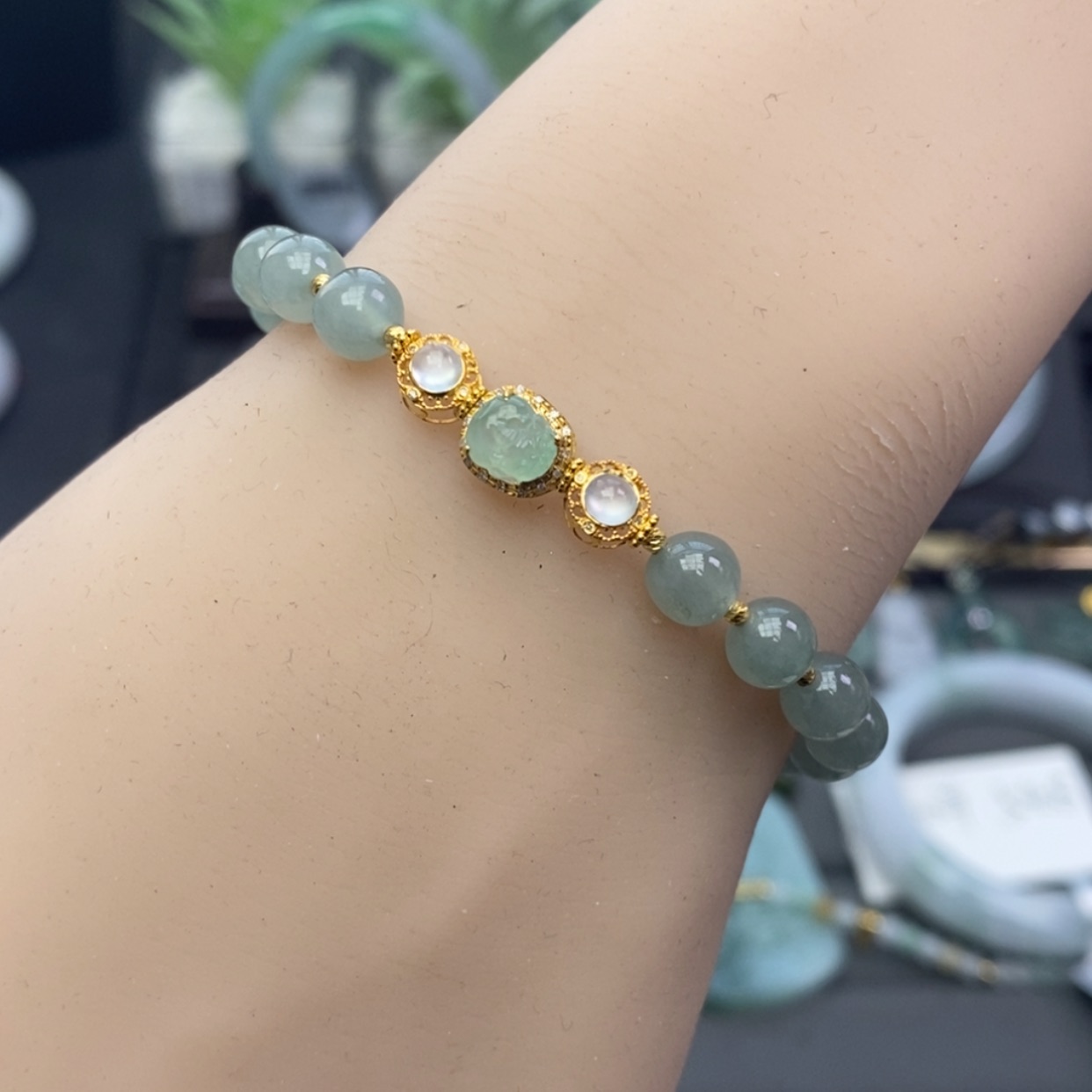 【闪购商品】未镶嵌手链翡翠翡翠