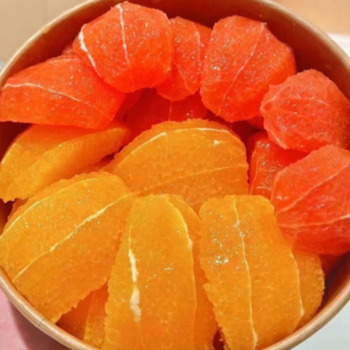 果切冰糖橙➕血橙 双拼 切盒（约400克）