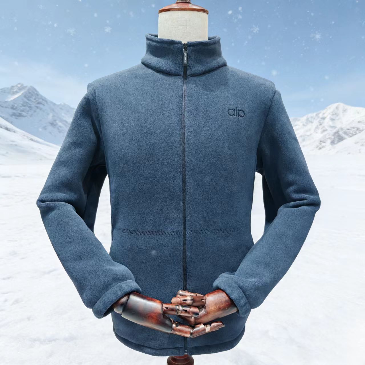 【退货补运费】高端新款超软加厚保暖宽松型摇粒绒外套7779