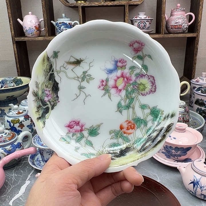 摆件陶景德镇陶瓷567老厂瓷16