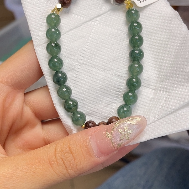 翡翠未镶嵌手链手串