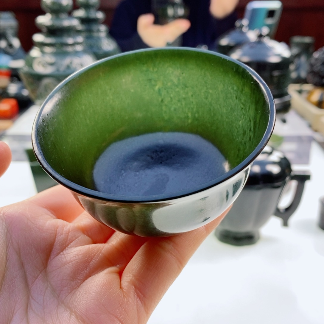 和田玉（青玉）摆件未镶嵌阿****！