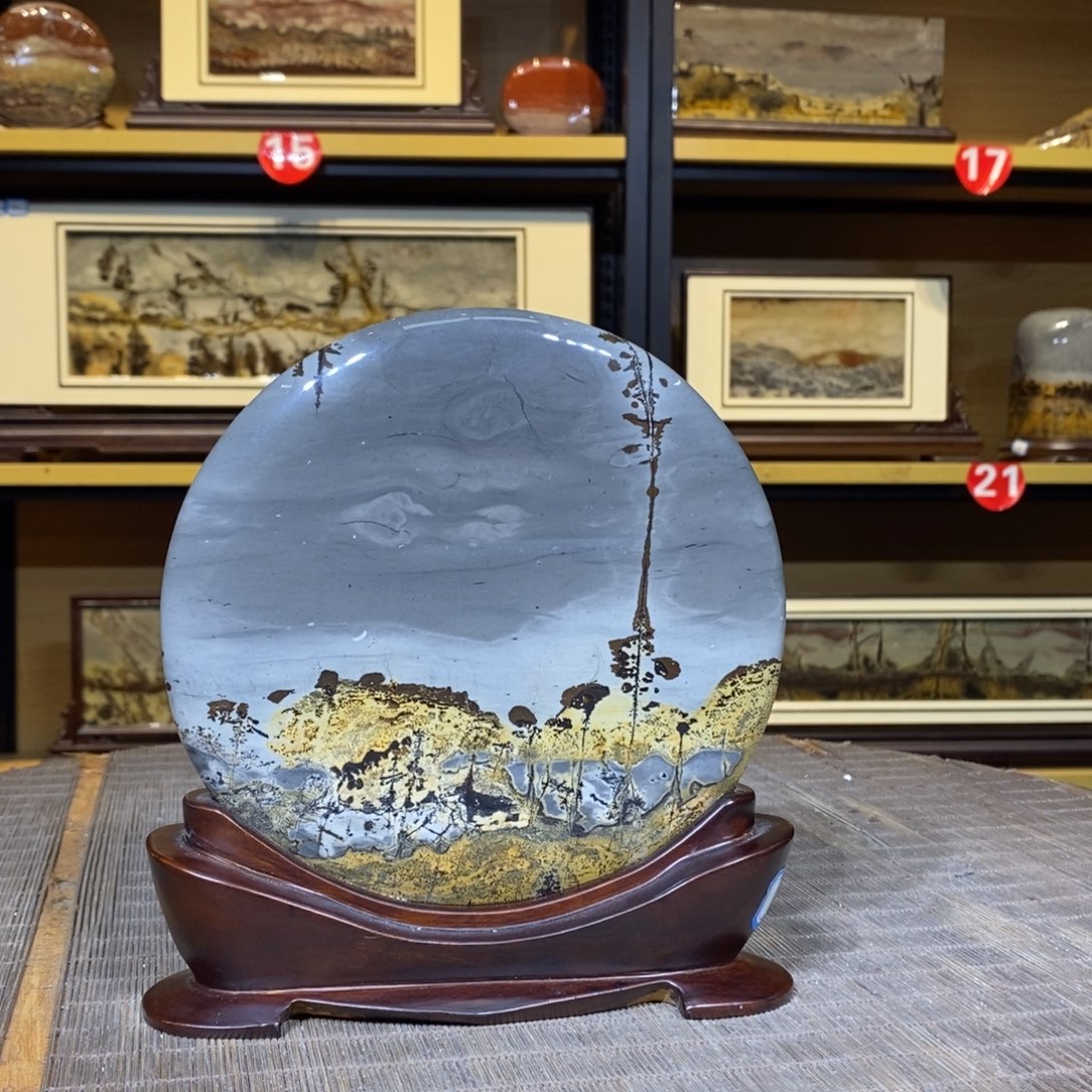 印石昌化石国画石