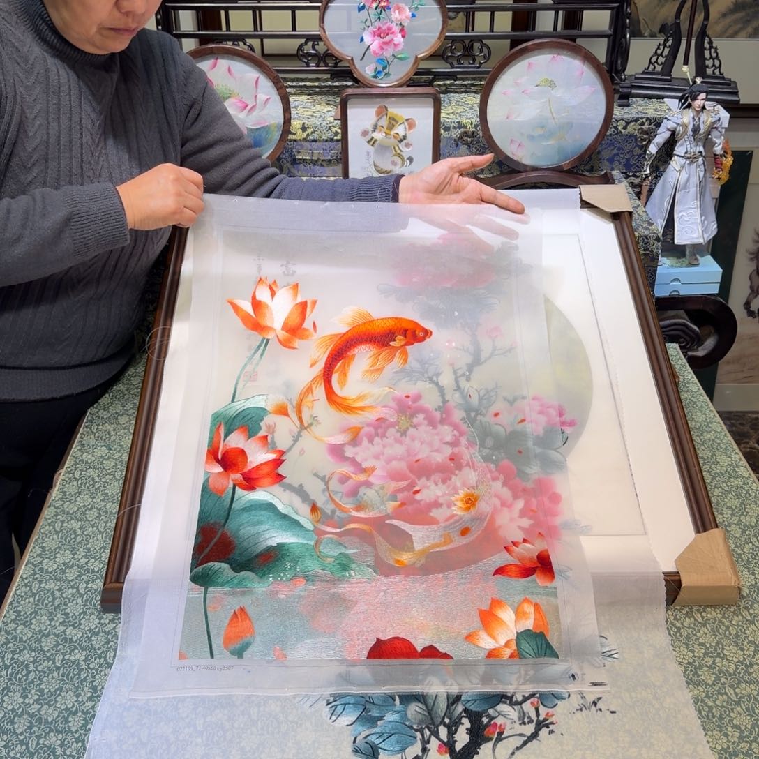 刺绣手工苏绣工艺精品