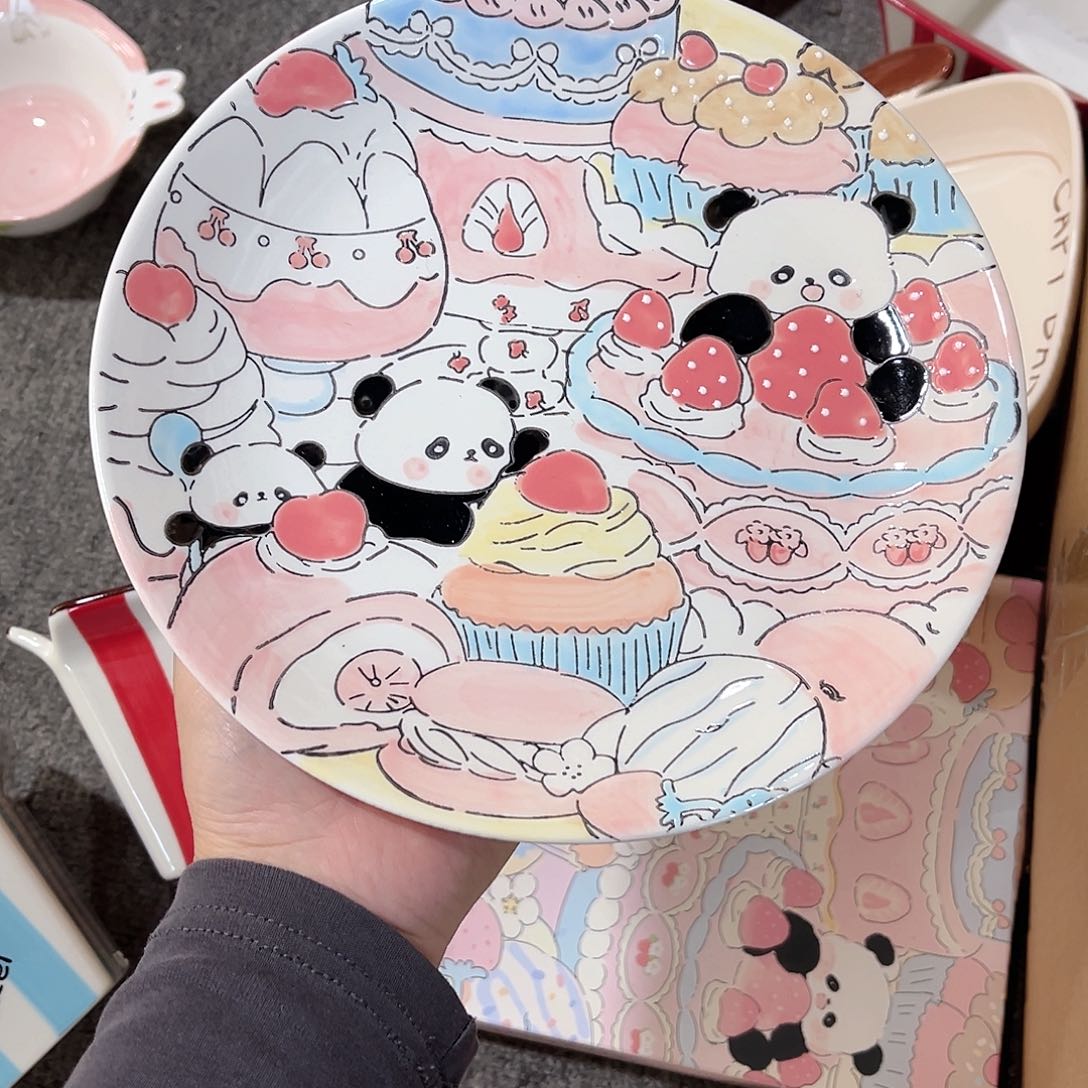 摩登8寸陶瓷餐具系列