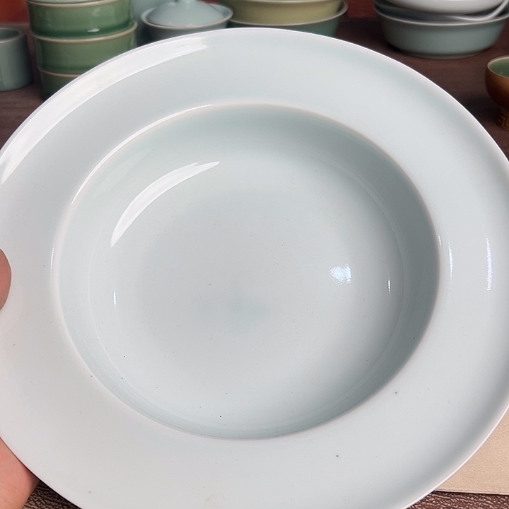 龙泉云间青瓷小米茶器