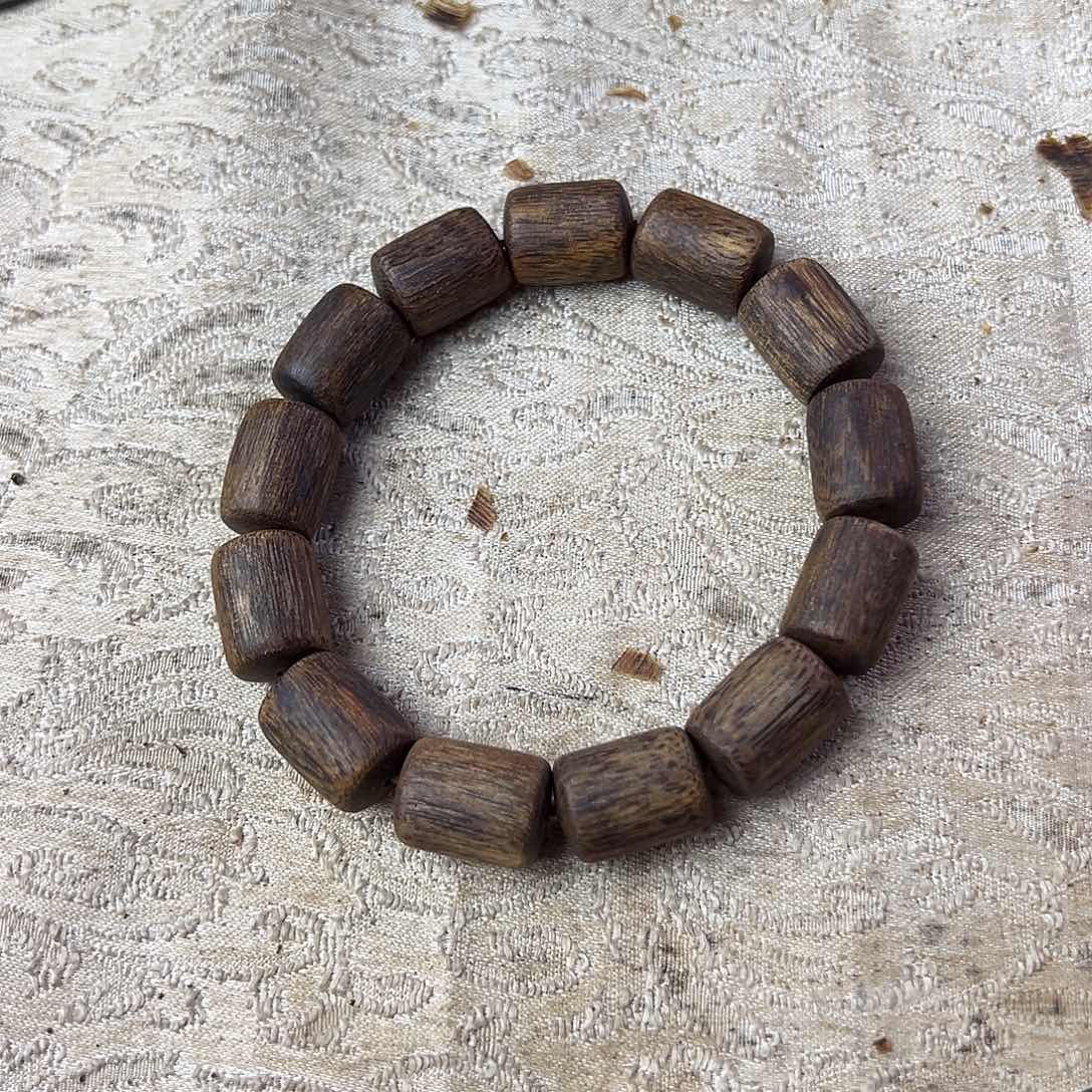 沉香手串桶珠沉水23克多样性发一沉香手串