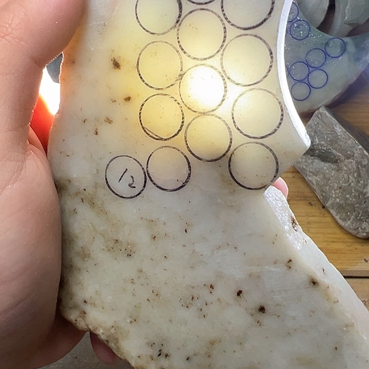 翡翠颈饰未镶嵌纯天然缅甸翡翠