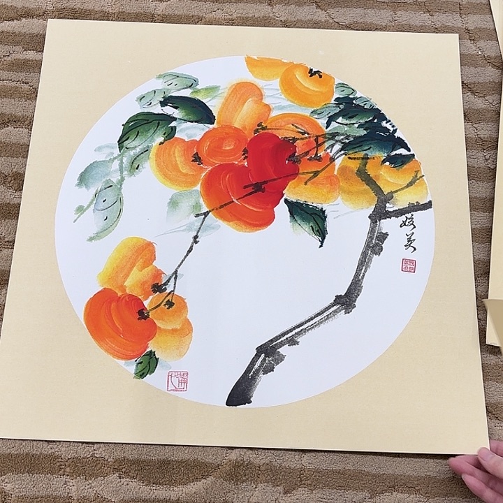 国画花鸟的翅膀和翅膀都50.50