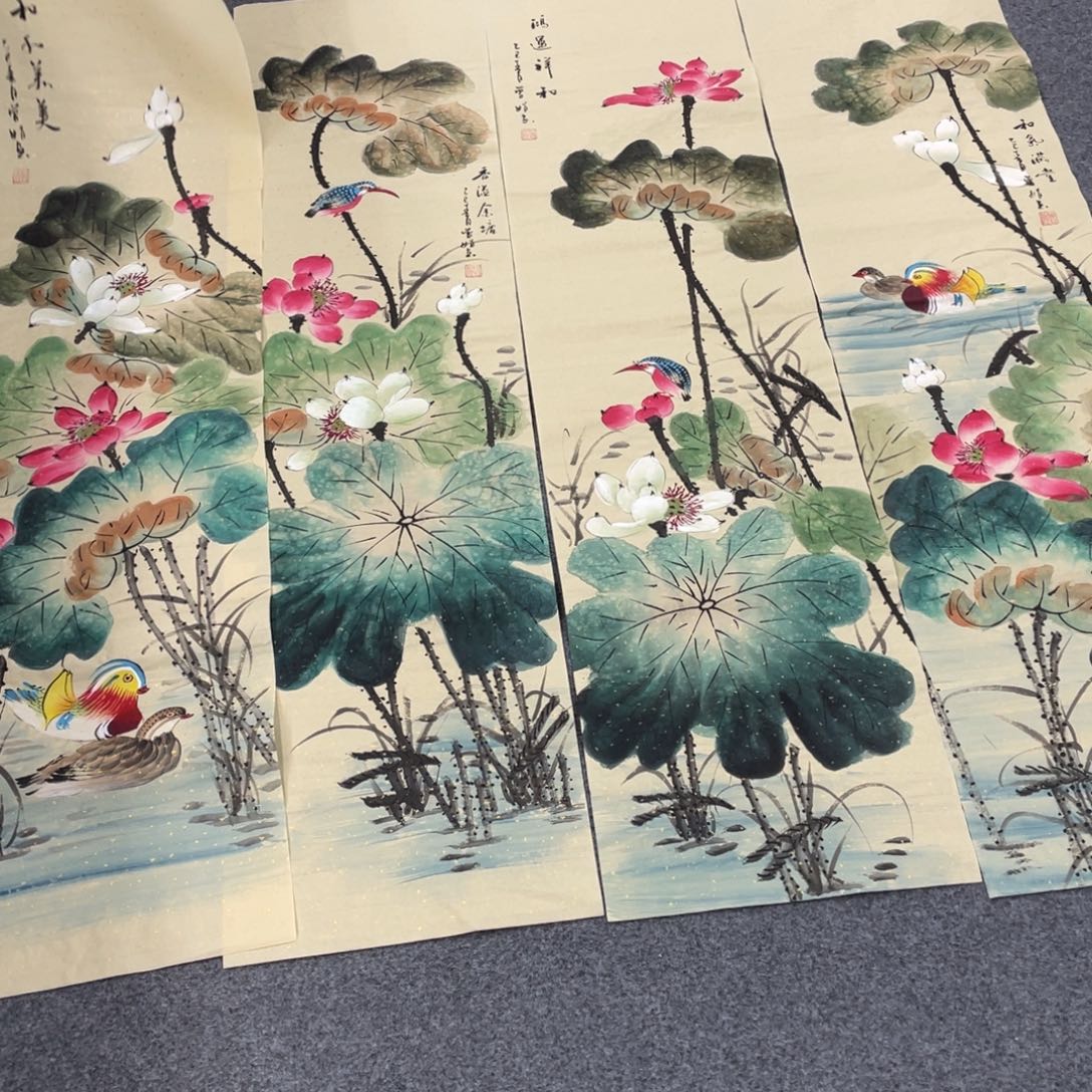 国画手绘国画欣赏一下