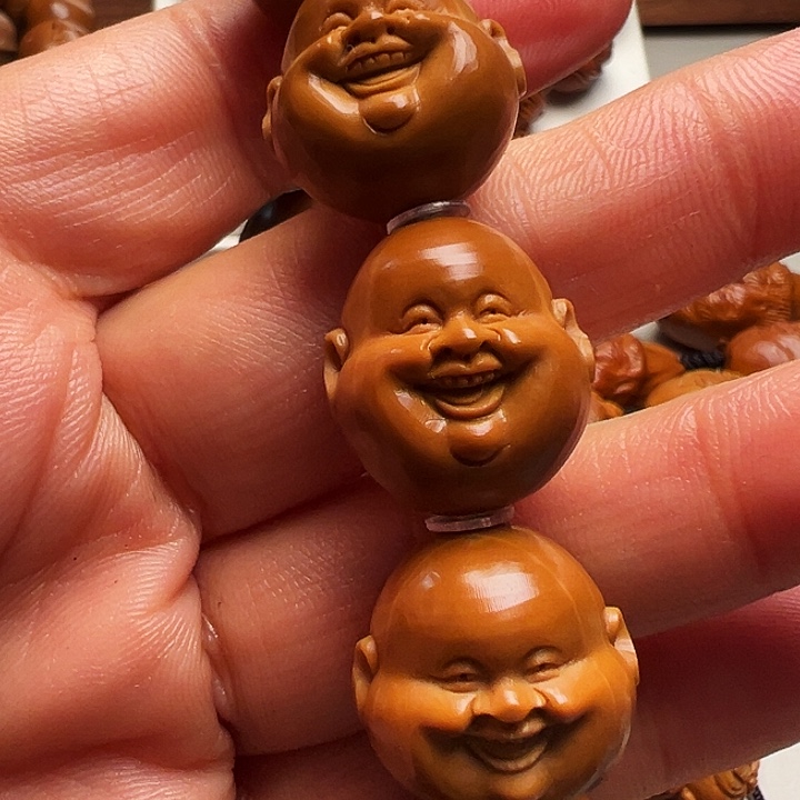 橄榄核手串/手链十分开心