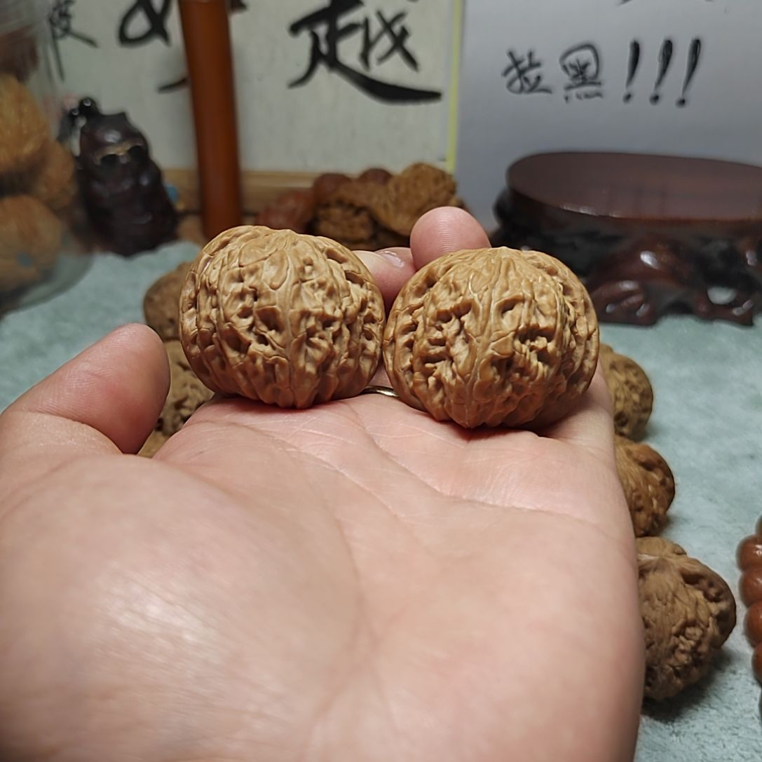 文玩核桃吊坠41磨盘