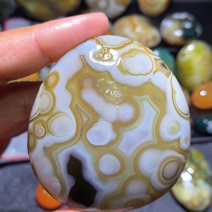 玛瑙/玉髓吊坠(不含链)未镶嵌