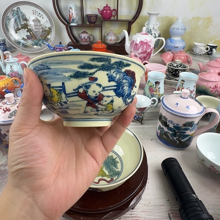 摆件陶景德镇陶瓷老厂瓷30