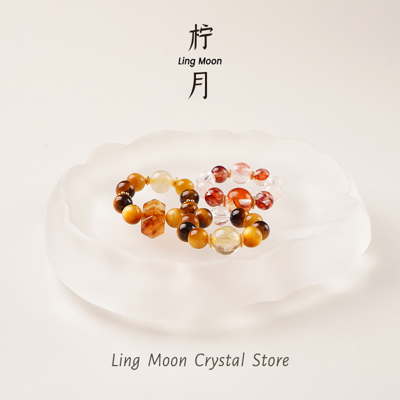 天然水晶戒指多样性发一