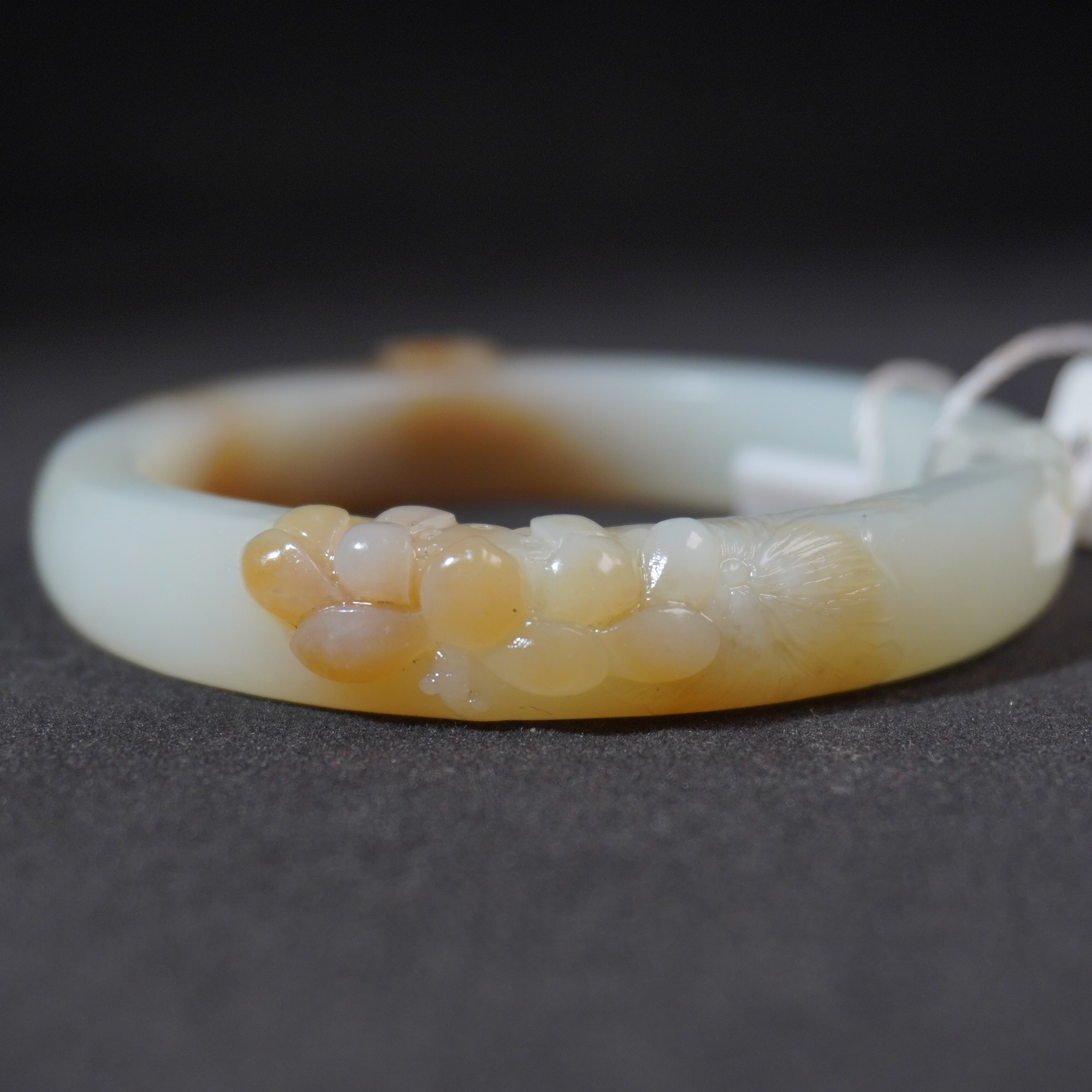 5SYN5  清 和田玉手镯