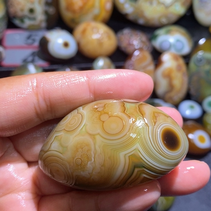 未镶嵌发饰玛瑙/玉髓