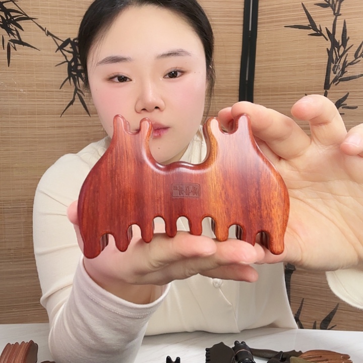 红檀木房子三排微瑕疵