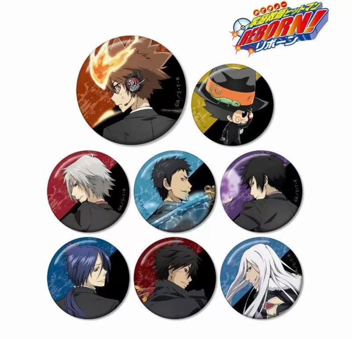 家庭教师 战斗背影ver 吧唧徽章 （默认代拆）