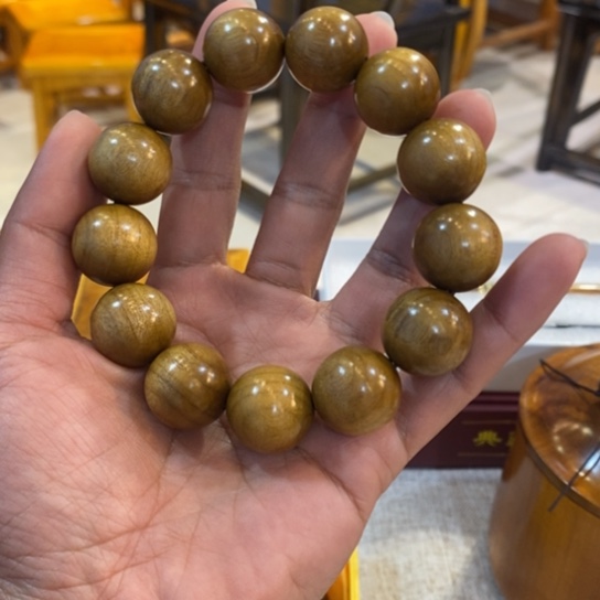 金丝楠金丝楠木小叶1.8手串