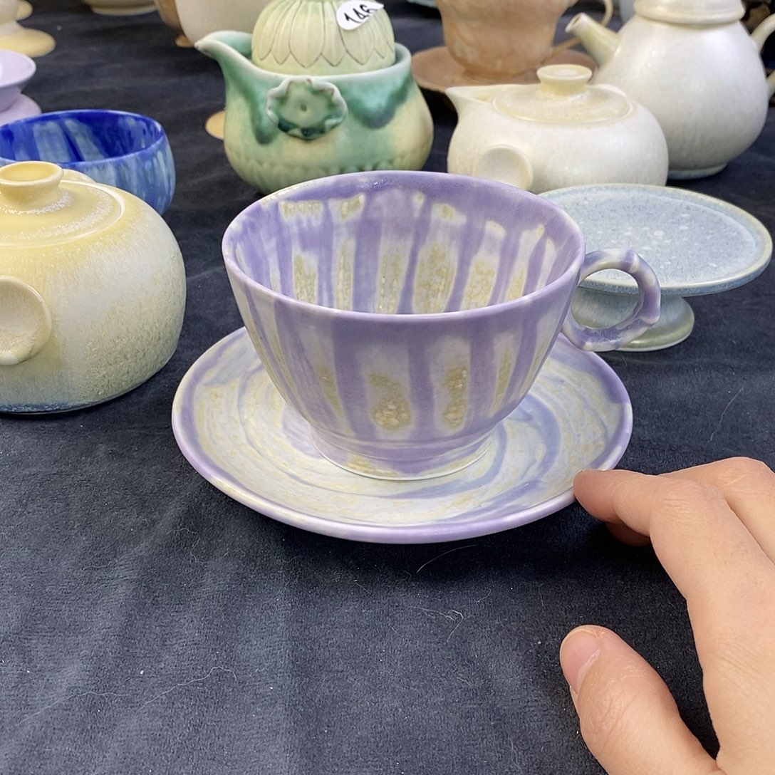 景德镇高温颜色釉咖啡杯