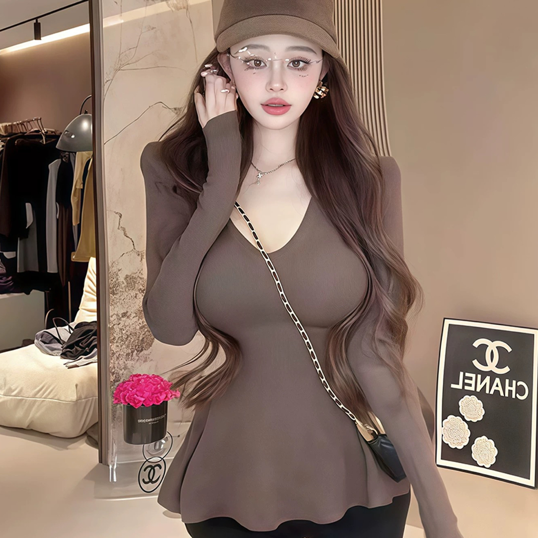洁哥 新品纯欲辣妹收腰显瘦上衣