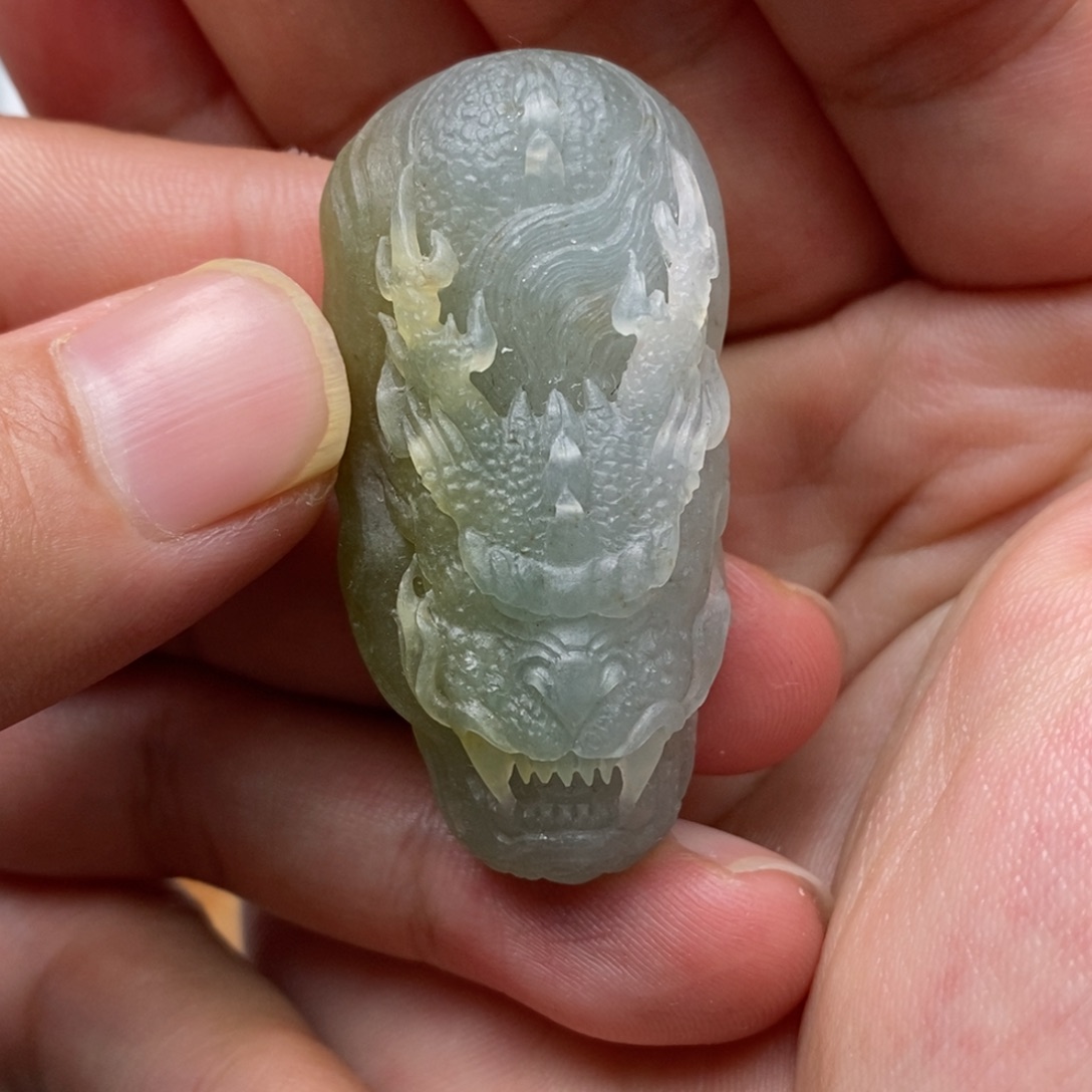 未镶嵌定制翡翠天然缅甸翡翠吊坠