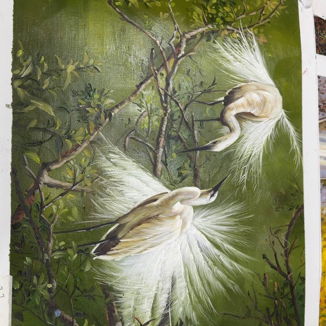 油画好的我真的好