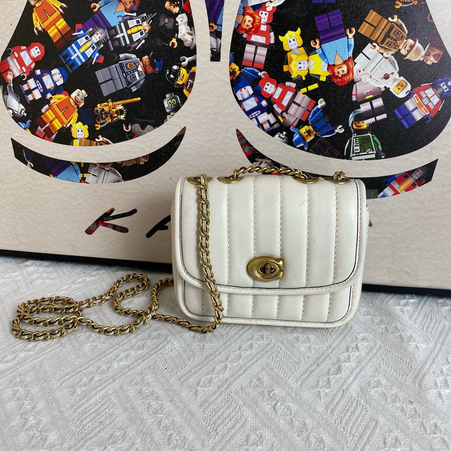 95新 COACH/蔻驰 19796斜挎包