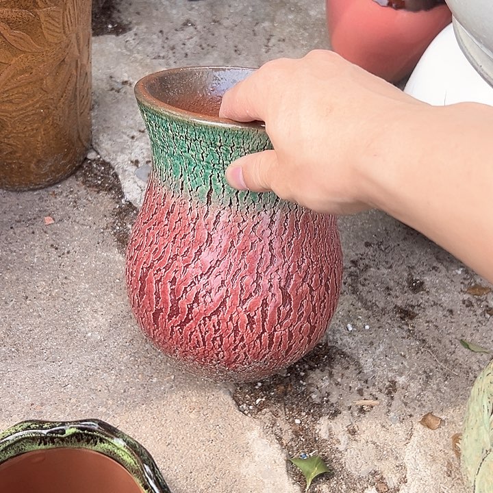 紫砂花盆次品次品次品