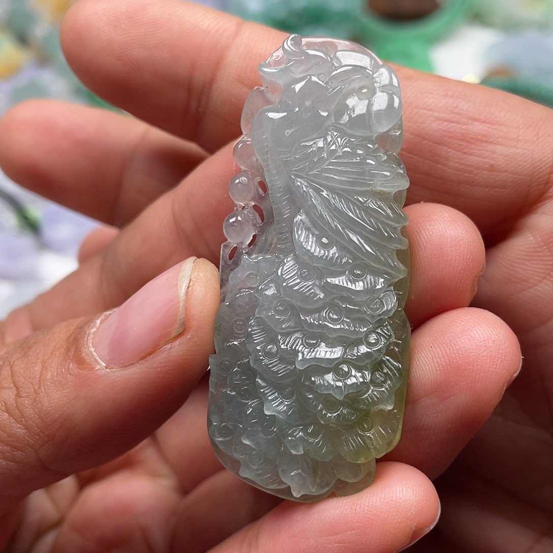 颈饰未镶嵌翡翠翡玉缘翡翠