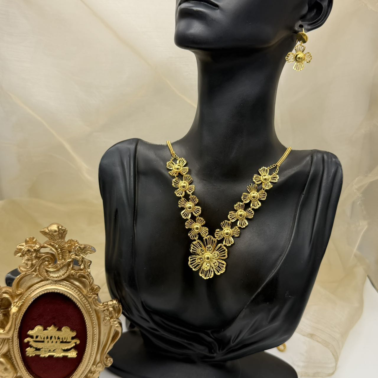 C播 32.85g 足金999 套链d