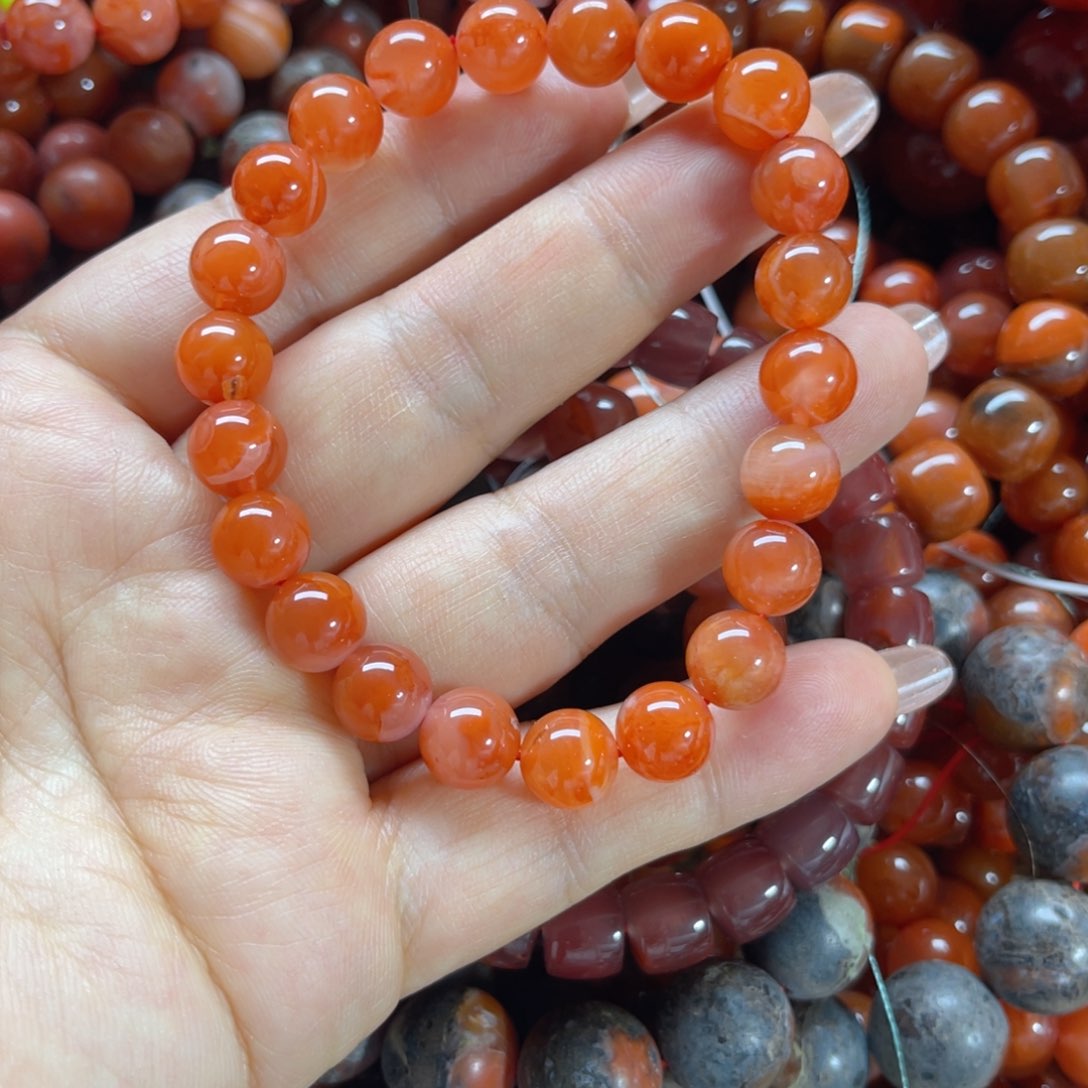 未镶嵌手链玛瑙/玉髓