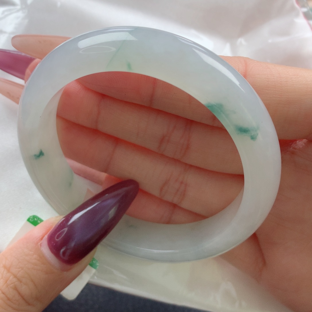 未镶嵌手镯翡翠缅甸天然翡翠A货53