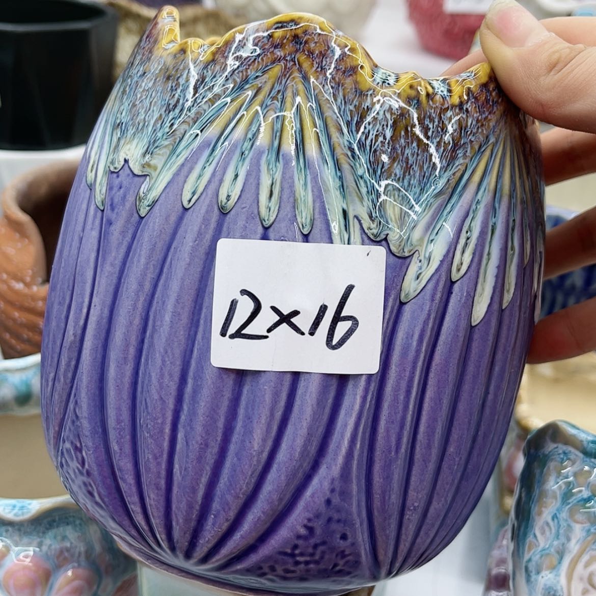 【闪购商品】陶多肉绿植陶瓷花盆