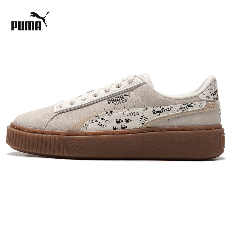 【涂鸦】PUMA彪马女鞋新款厚底增高复古运动鞋法式赫本风休闲板鞋