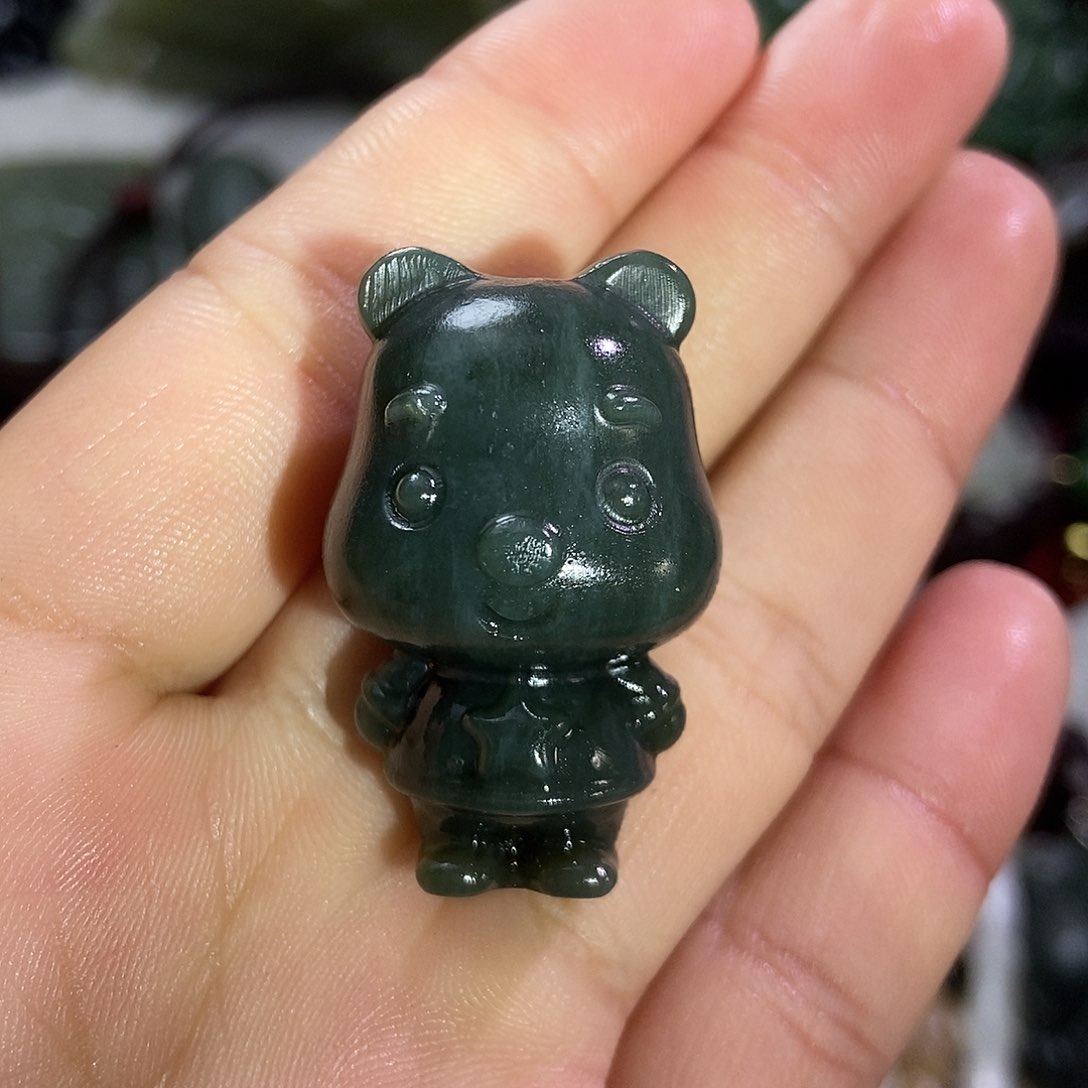 和田玉（糖玉）颈饰未镶嵌