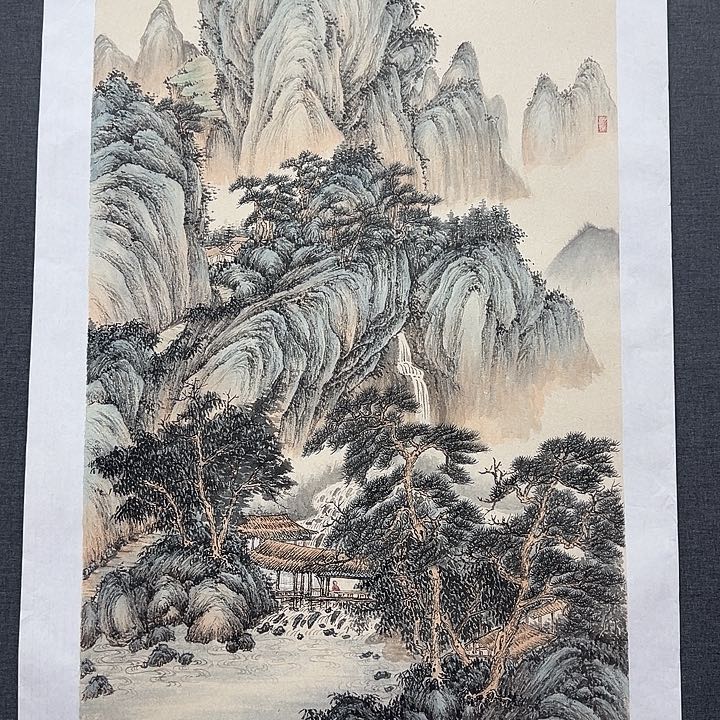 国画书画作品多次
