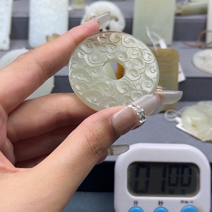 和田玉未镶嵌颈饰用****8