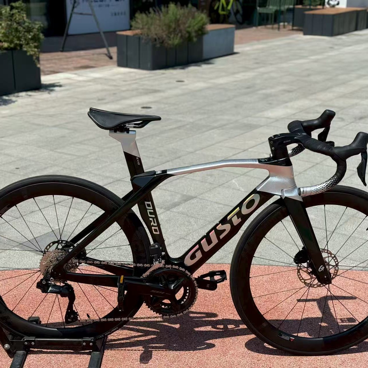 公路自行车碳纤维自行车高士特 duro evo 尺码xs适合155-165左右