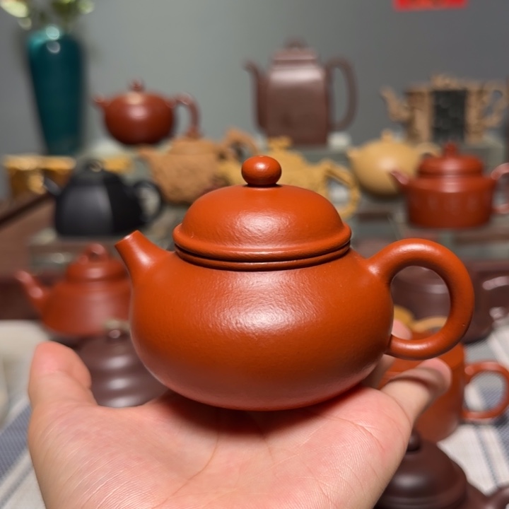 经***人茶壶紫砂全手工容天