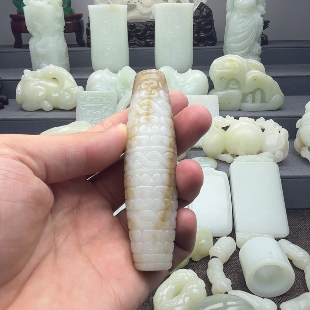 和田玉挂件未镶嵌