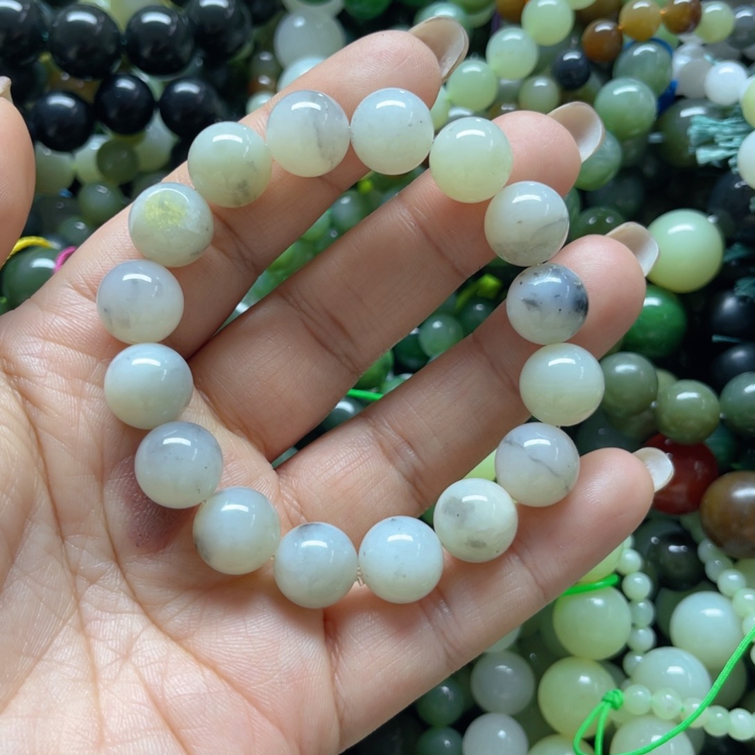 和田玉手链未镶嵌