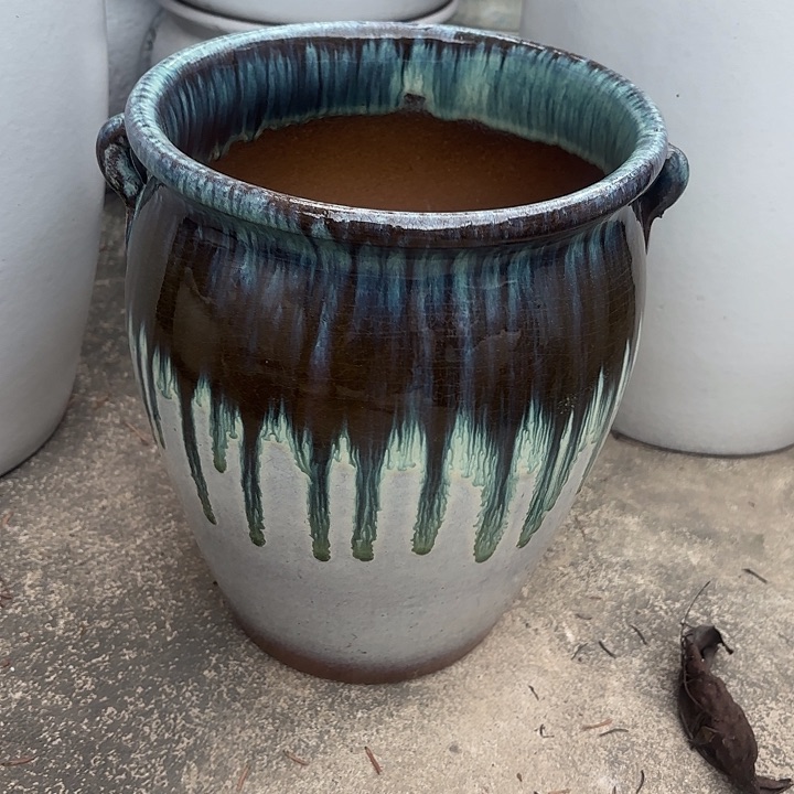 紫砂茶碗微瑕口径20高度24