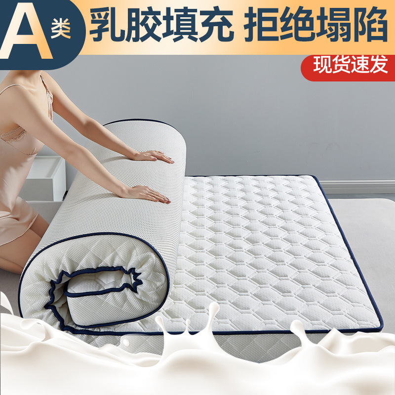 冬季床垫乳胶软垫针织棉家用加厚双人榻榻米垫子海绵垫褥子单人
